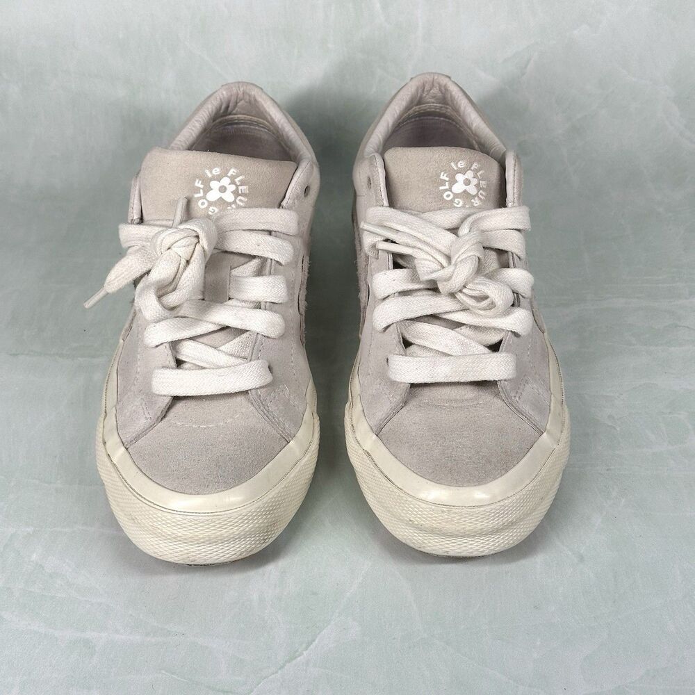 Converse Golf Le Fleur Shoes Mens Size 5 Women’s 7 One Star Ox Mono White Tyler - Picture 3 of 16